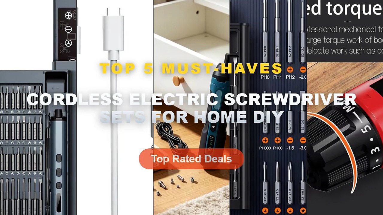 Don't Buy Cordless Electric Screwdriver Sets For Home DIY Before Watching This!