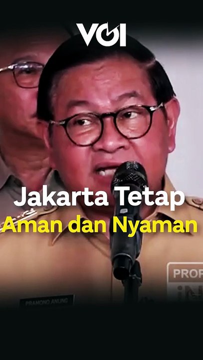 Begini Kata Gubernur Pramono Soal Isu Demo Agustus
