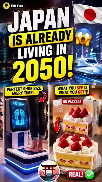 Japan is Already Living in 2050!😱