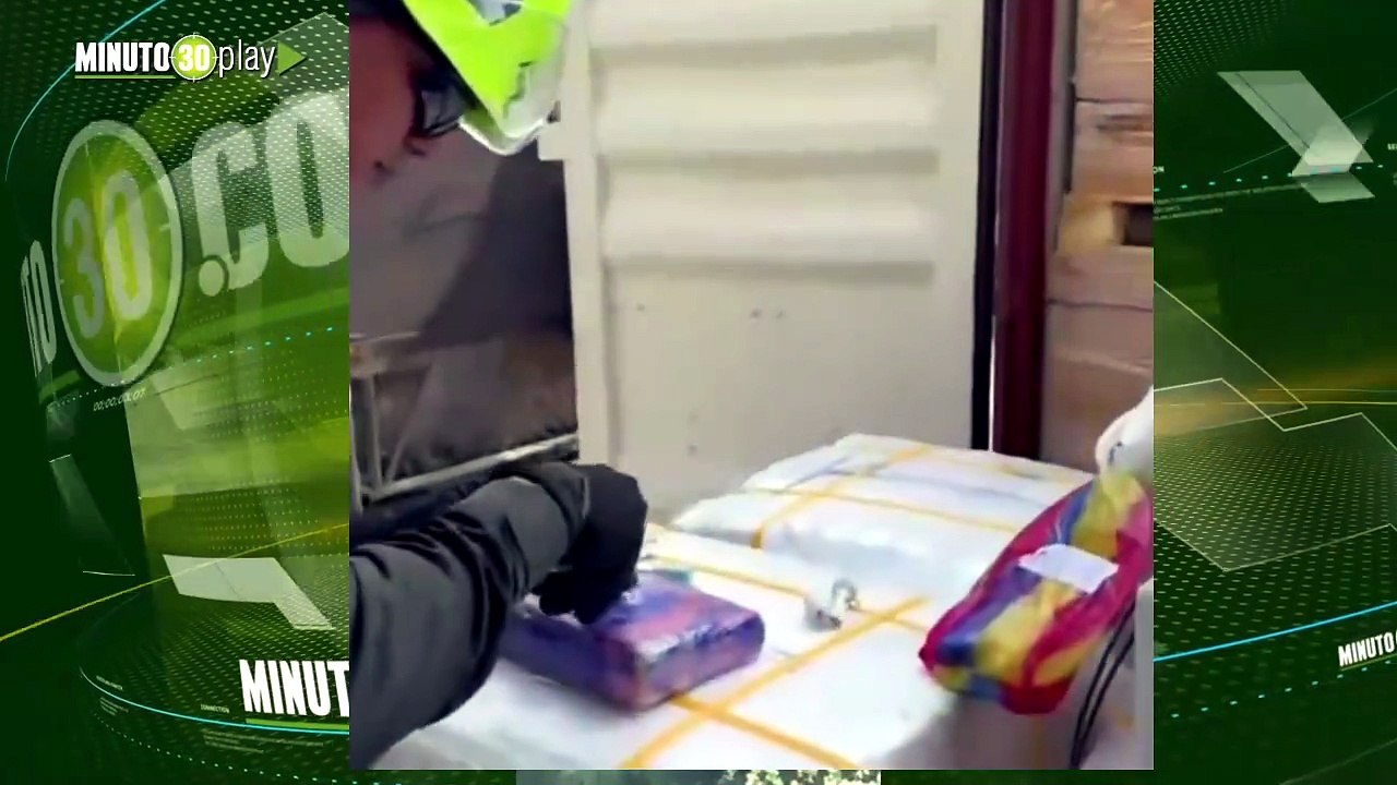 ¡Iban para España! Policía incauta cerca de media tonelada de cocaína en el Puerto de Cartagena