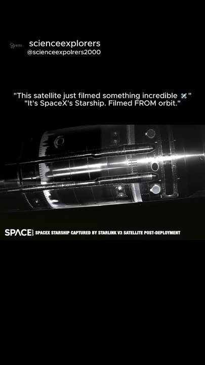 A Satellite Just Filmed ANOTHER Spacecraft... Fro