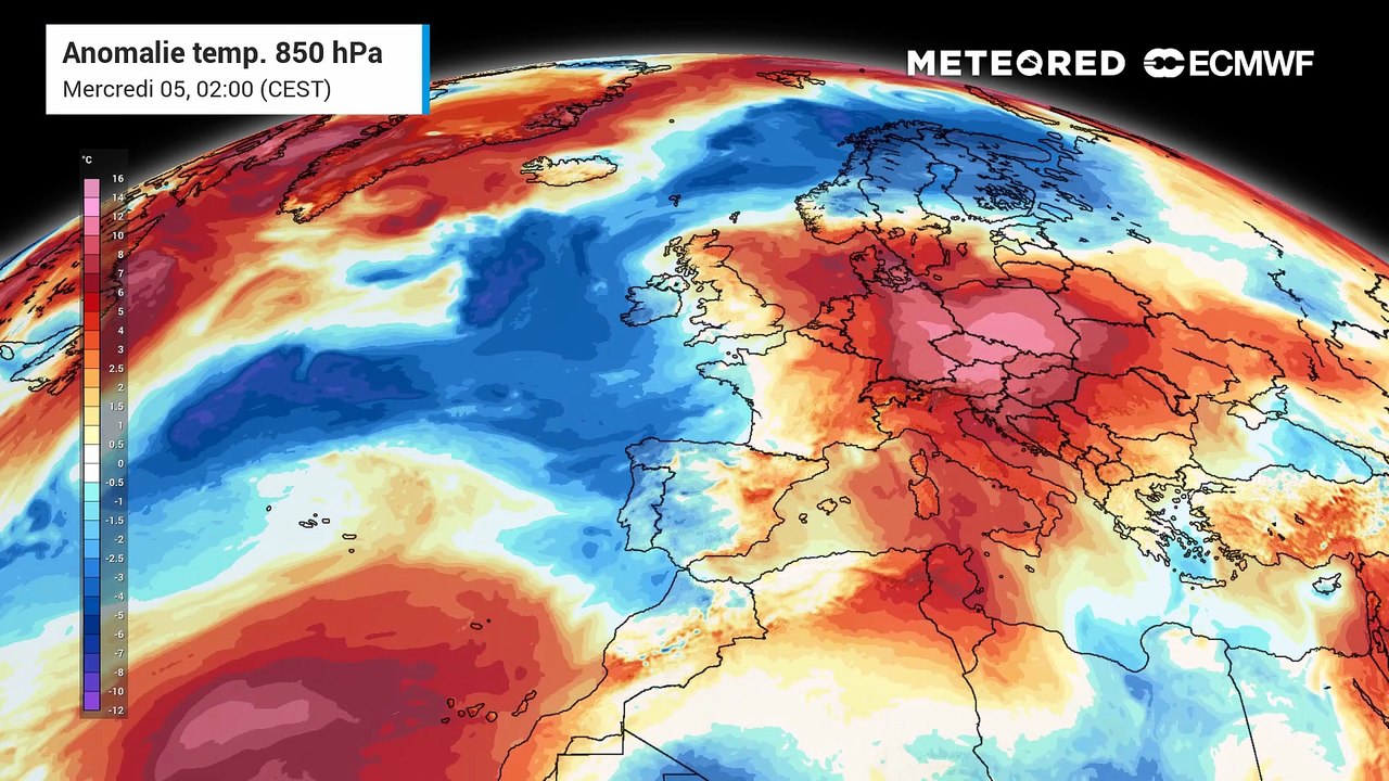 Masse d'air océaniques et nuits fraîches en vue