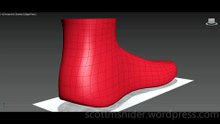 Grabovski: 3DS MAX Practice Polygon Modeling Foot Model Video #5 (08-05-2026)