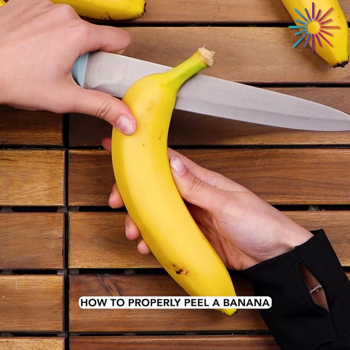 This banana trick is oddly satisfying