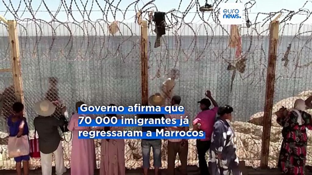 Espanha diz que 70 mil migrantes já regressaram dos 72 mil que cruzaram fronteira de Ceuta