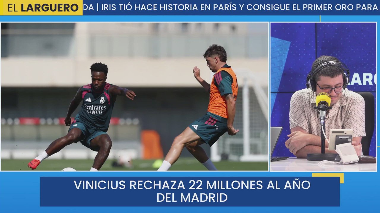 El paralelismo de Roncero sobre Vinicius y Cristiano