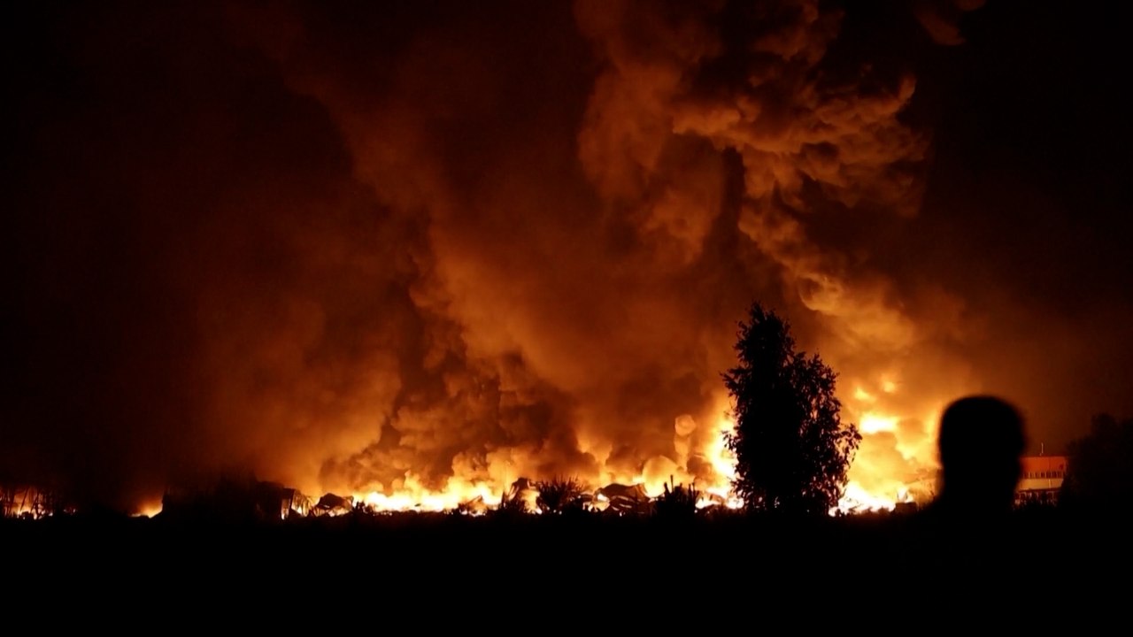 Al menos 14 muertos en una noche con intensos ataques sobre Kiev
