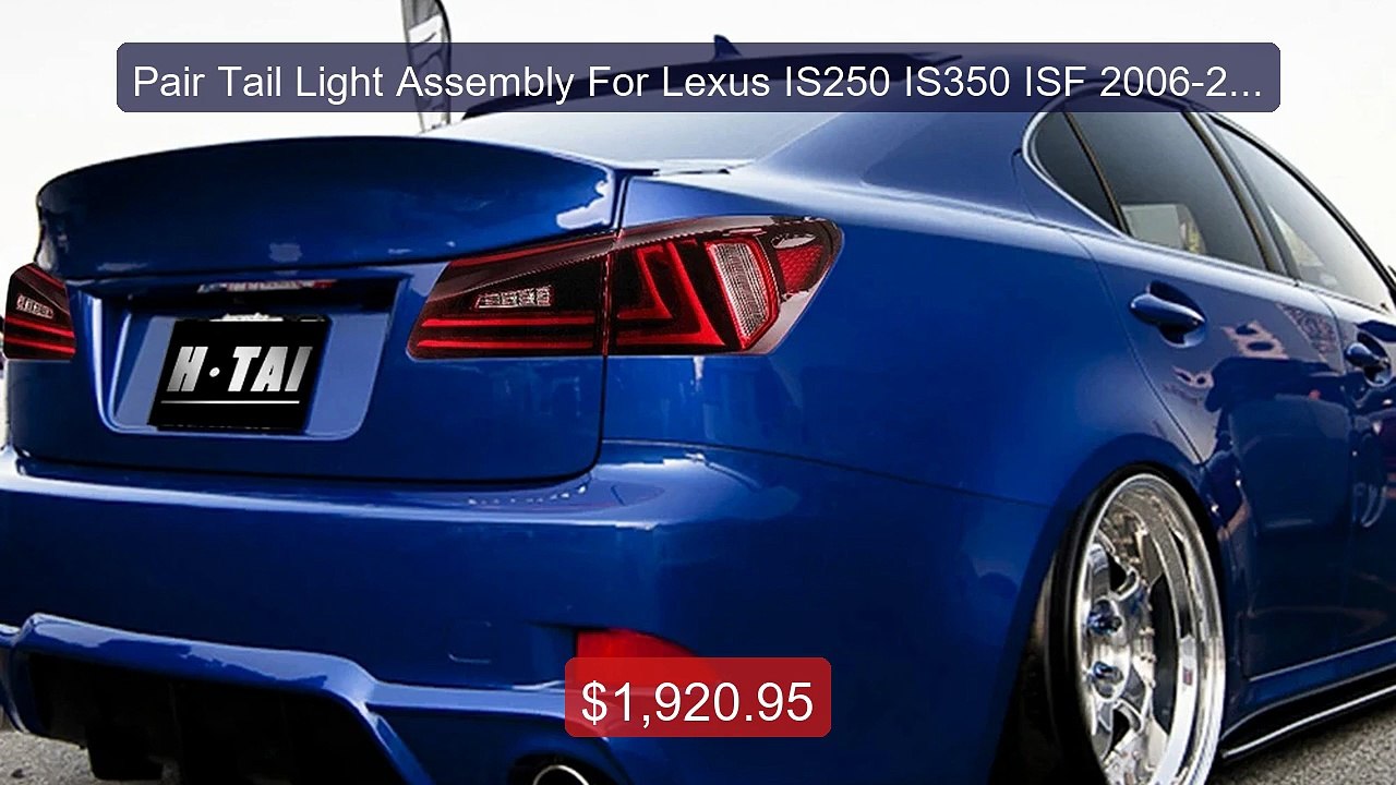 Pair Tail Light Assembly For Lexus IS250 IS350 ISF 2006-2012 Tail l... -- Top Rated 2026 | Buy Now!