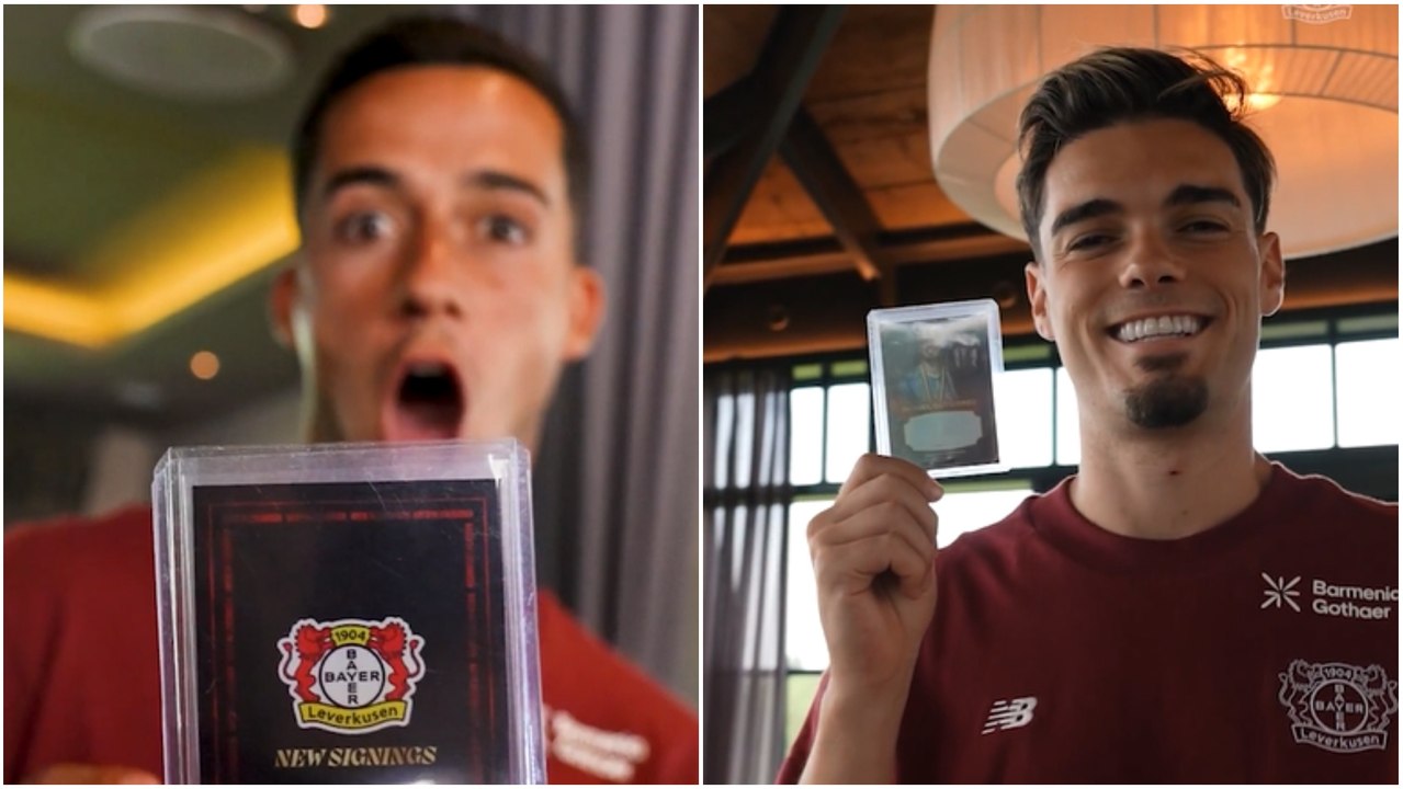 ¡El reencuentro! Épica reacción de Lucas Vázquez al 'face reveal' del nuevo fichaje del Leverkusen, Miguel Gutiérrez