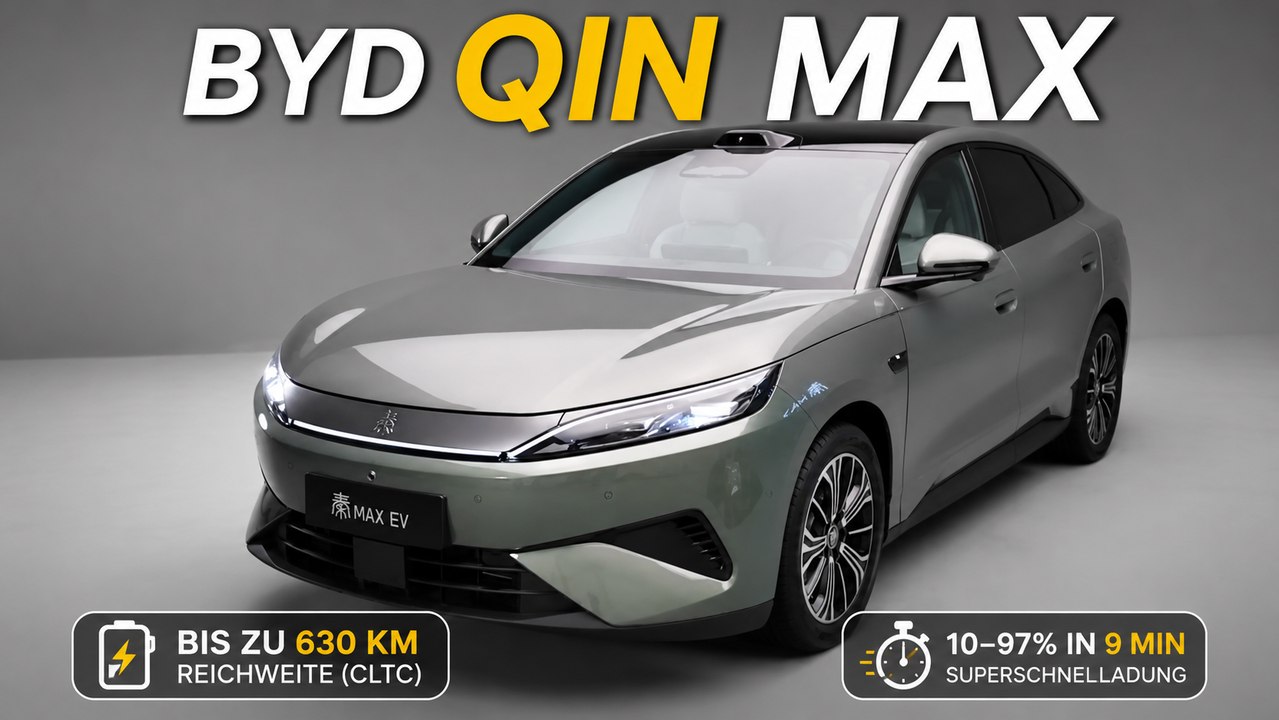 BYD Qin Max: Erste Händler zeigen die neue Mittelklasse-Limousine