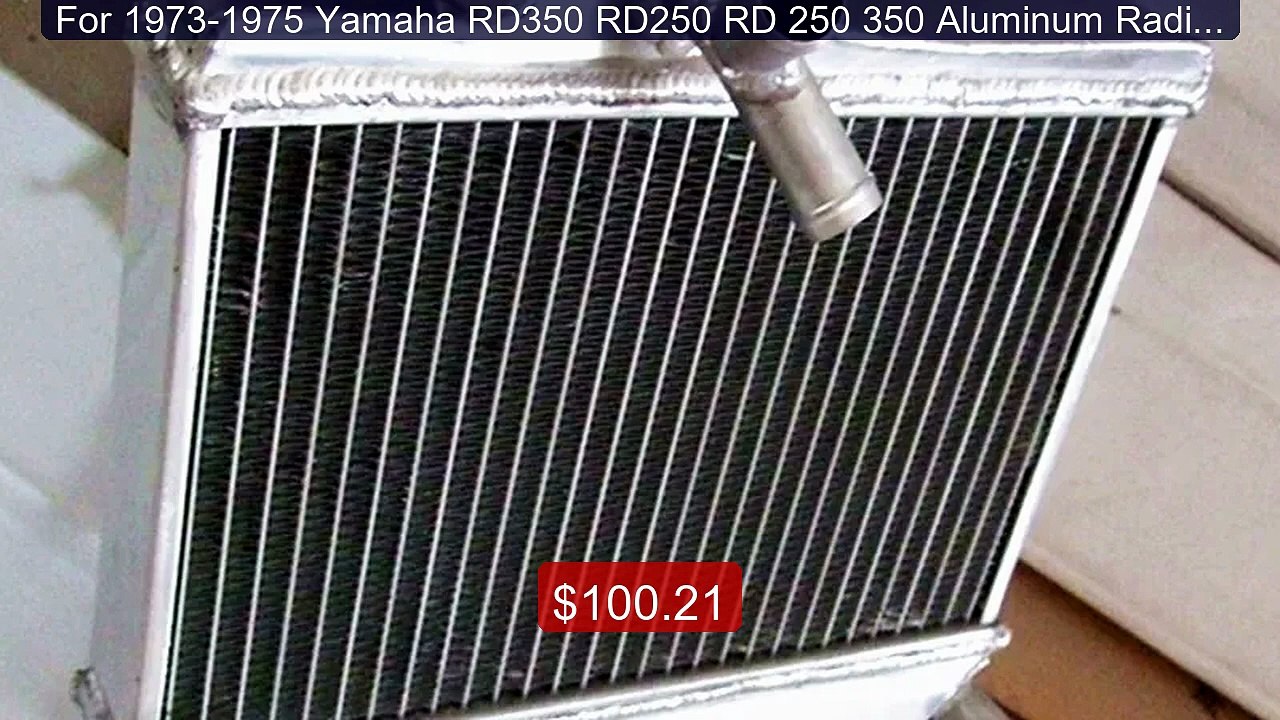 For 1973-1975 Yamaha RD350 RD250 RD 250 350 Aluminum Radiator Coole... -- Top Rated 2026 | Buy Now!
