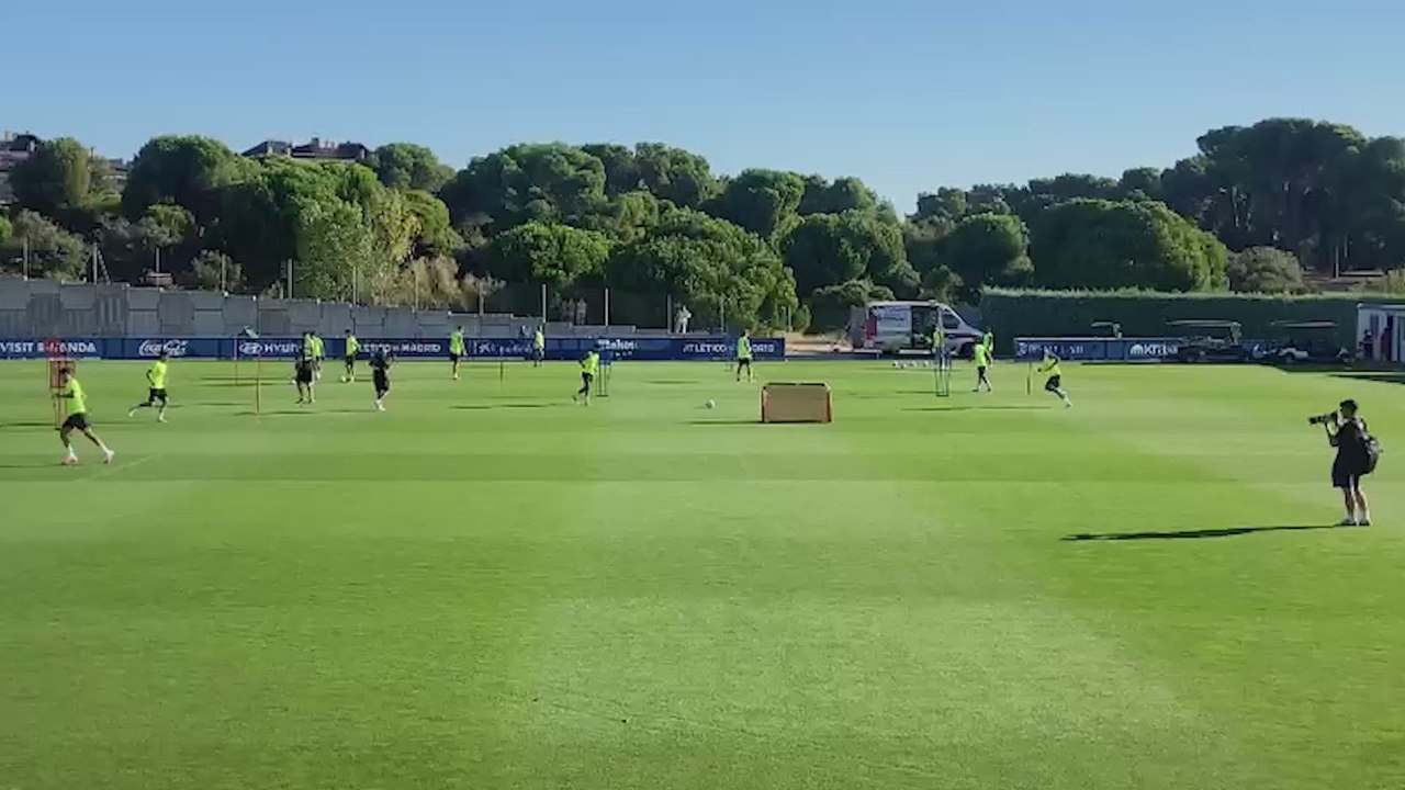 Entrenamiento Atleti