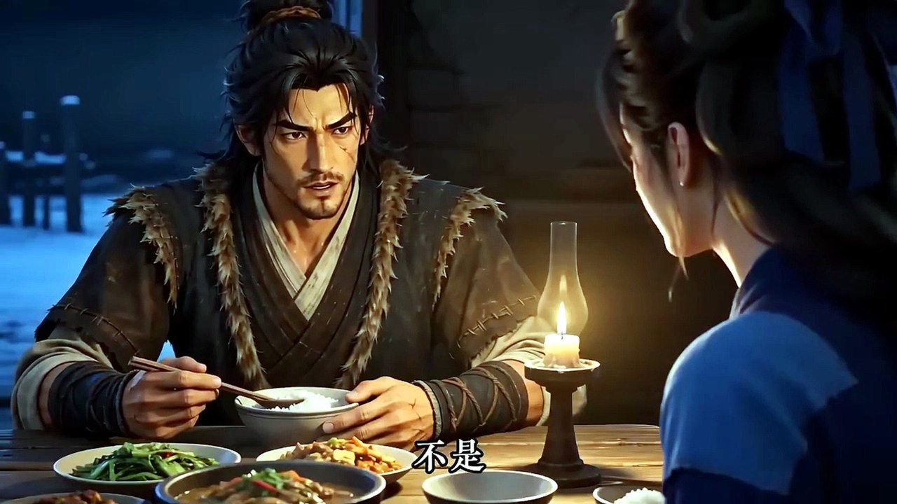 Finding Love in the Cold Winter- The Hunter and His Young Daughter💗(ENGSUB)💗