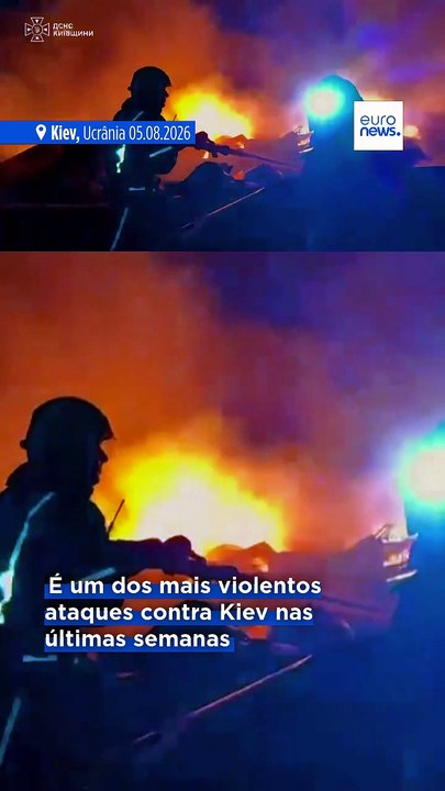 Ucrânia: bombardeamento noturno russo mata pelo menos 17 pessoas em Kiev e região circundante