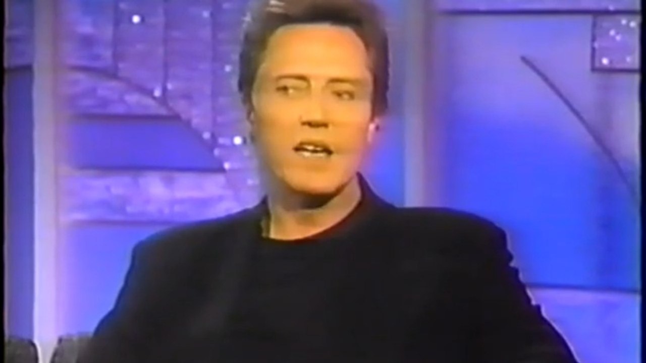 Christopher Walken interview Arsenio Hall Show