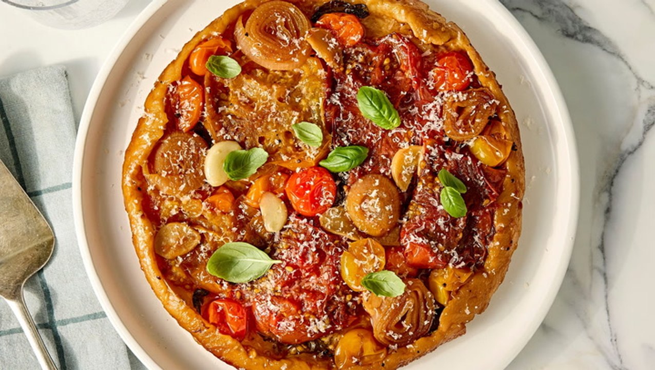 Skillet Tomato Tart Recipe