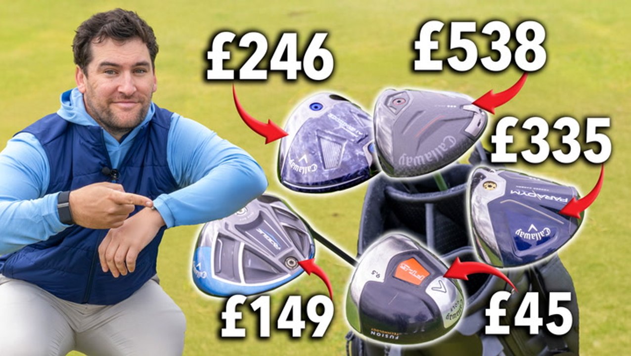 I Tested 5 Callaway Drivers From £45 Up To £538 (Shock Result!)