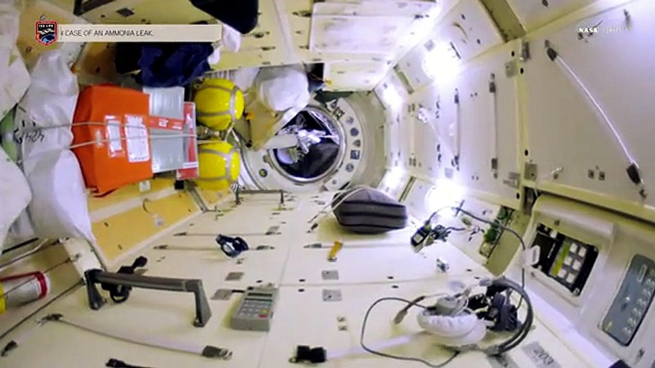 ISS Fisheye Fly-Through 4K | Complete Tour Inside the Space Station | NASA Ultra HD