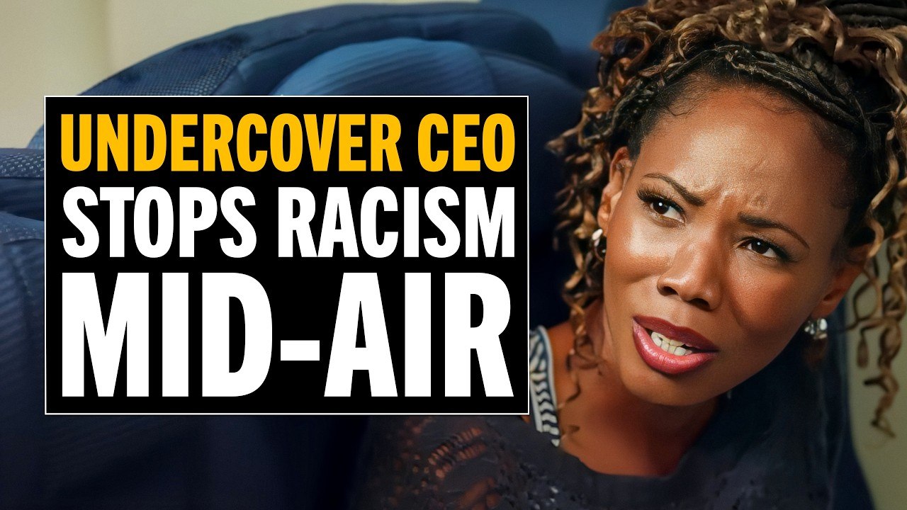 Undercover CEO Exposes a Flight Attendant’s Shocking Behavior Toward a Passenger