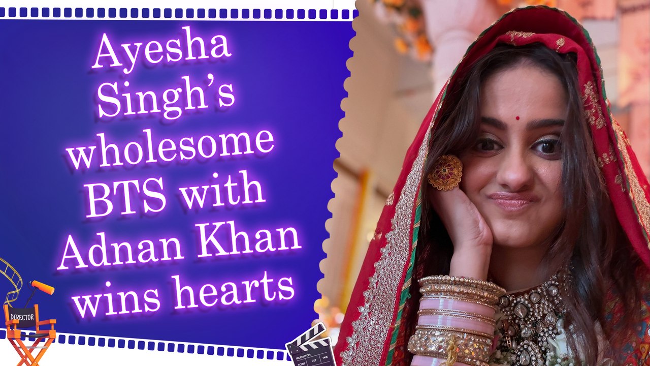 Ayesha Singh shares BTS pics with Adnan Khan from Mannat, says 'The most fun thing is to annoy him'