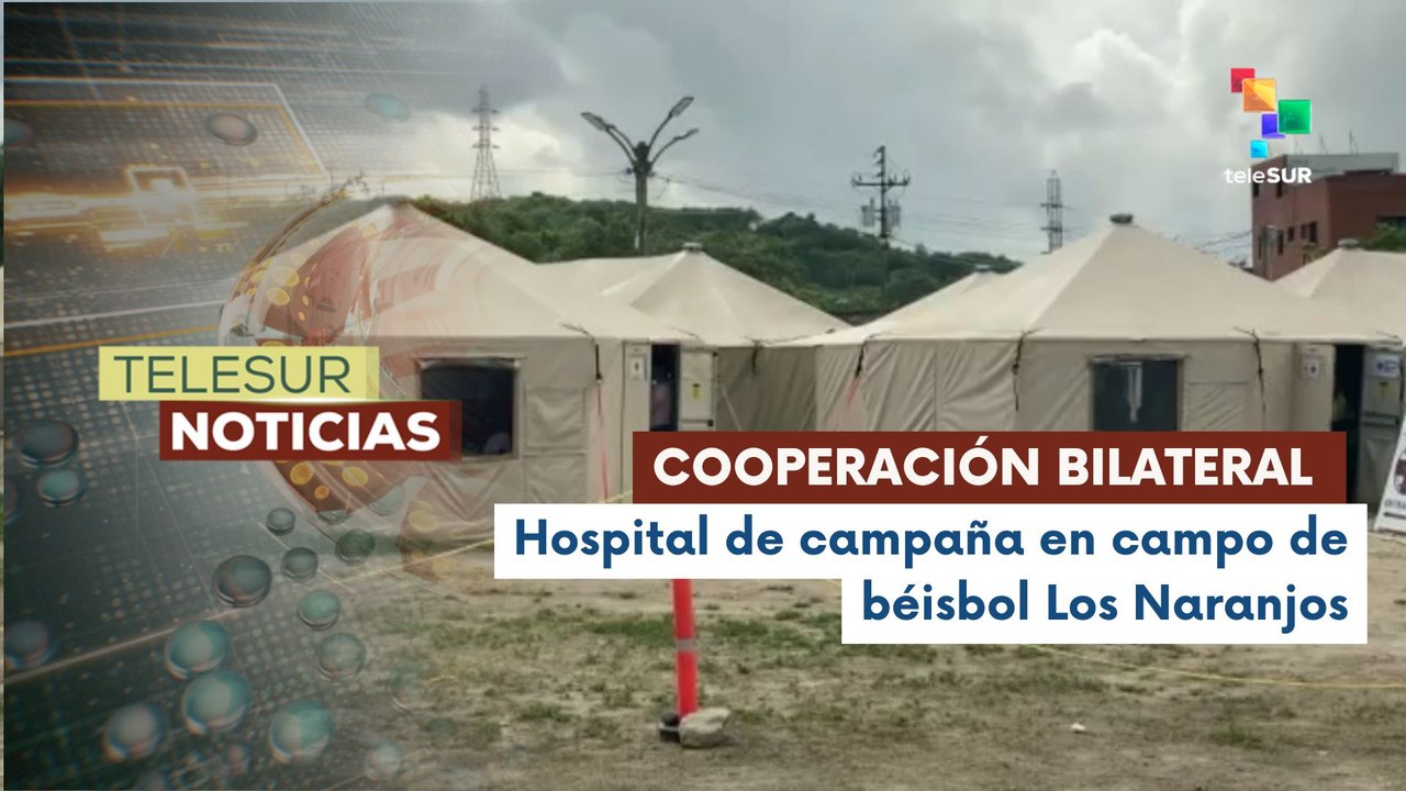 Barbados y Venezuela instalan hospital de campaña en Guarenas
