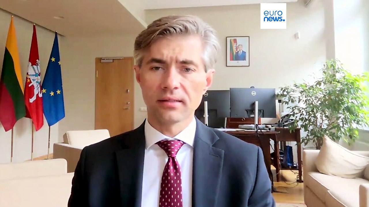 Germany's brigade key to deterring Russia, Lithuanian FM tells Euronews