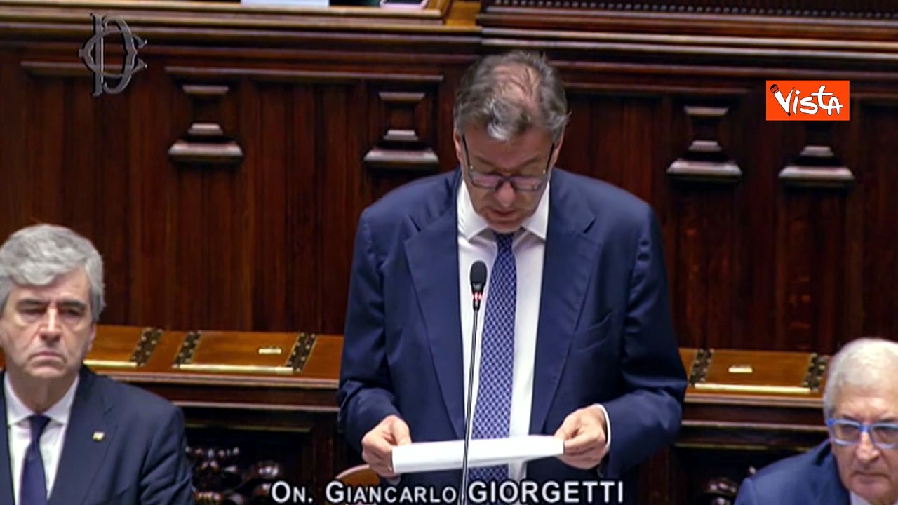 Giorgetti: Chiederemo all'Ue incremento spesa dello 0,9% per la difesa e lo 0,6% per l'energia