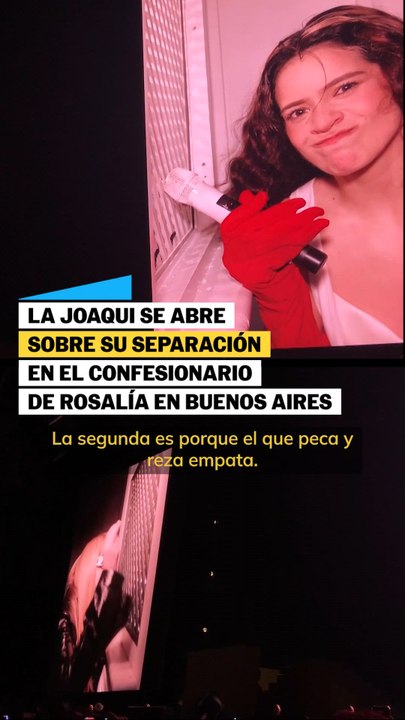 La Joaqui se abre sobre su separación en le confesionario de Rosalía
