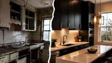 Al Turned This Dirty Kitchen Into a Luxury Dream Kitchen