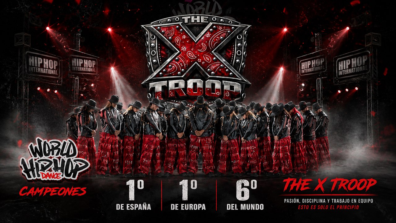 España hace historia en hip hop: sexto puesto de The X Troop en el Mundial