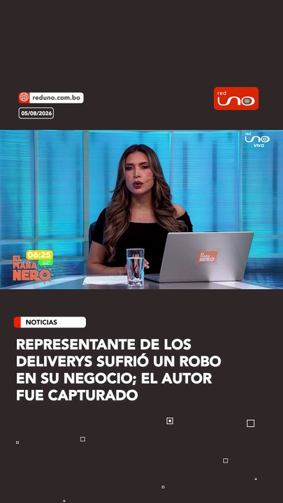 Representante de los deliverys sufrió un robo en su negocio; el autor fue capturado