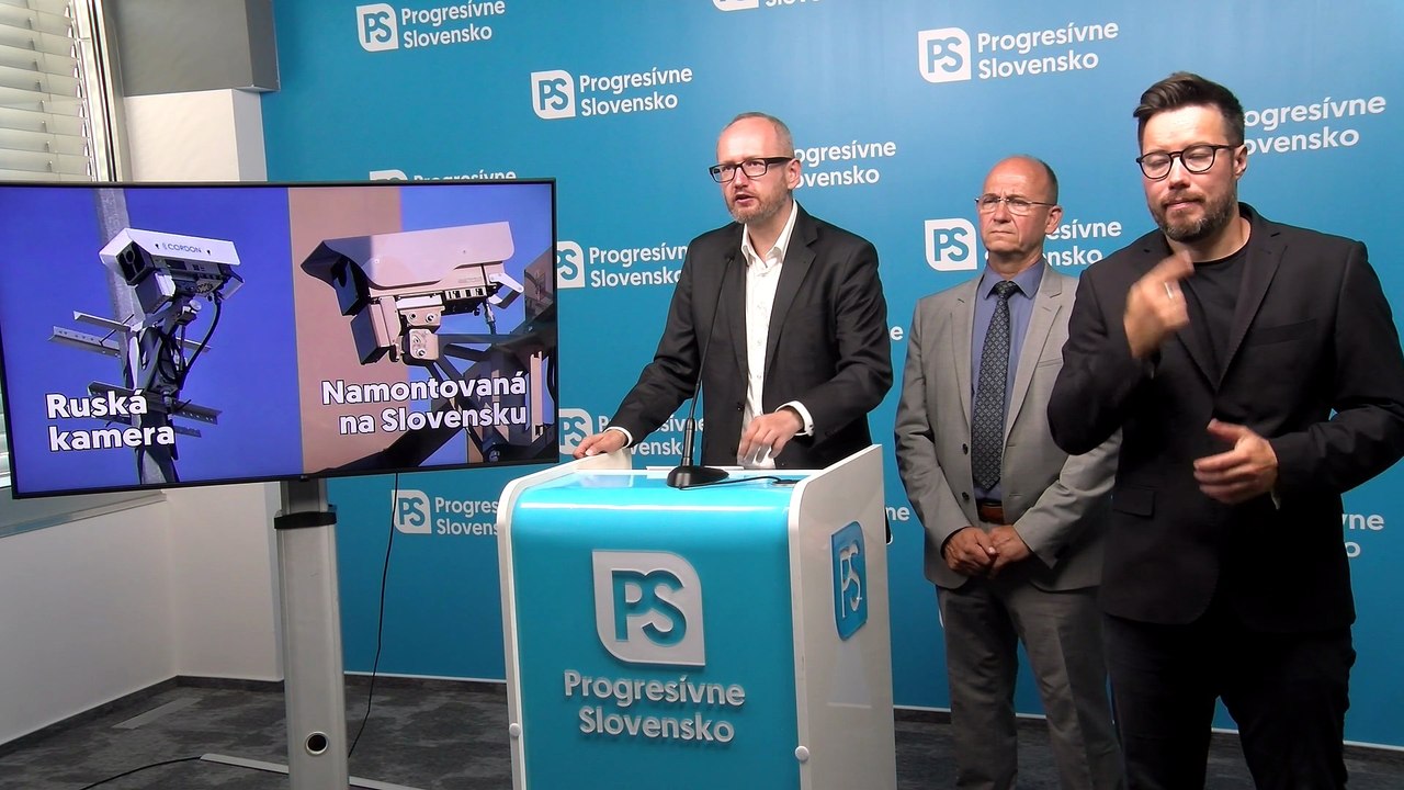 PS: MV pravdepodobne namontovalo dopravné kamery ruskej výroby, je v tom riziko