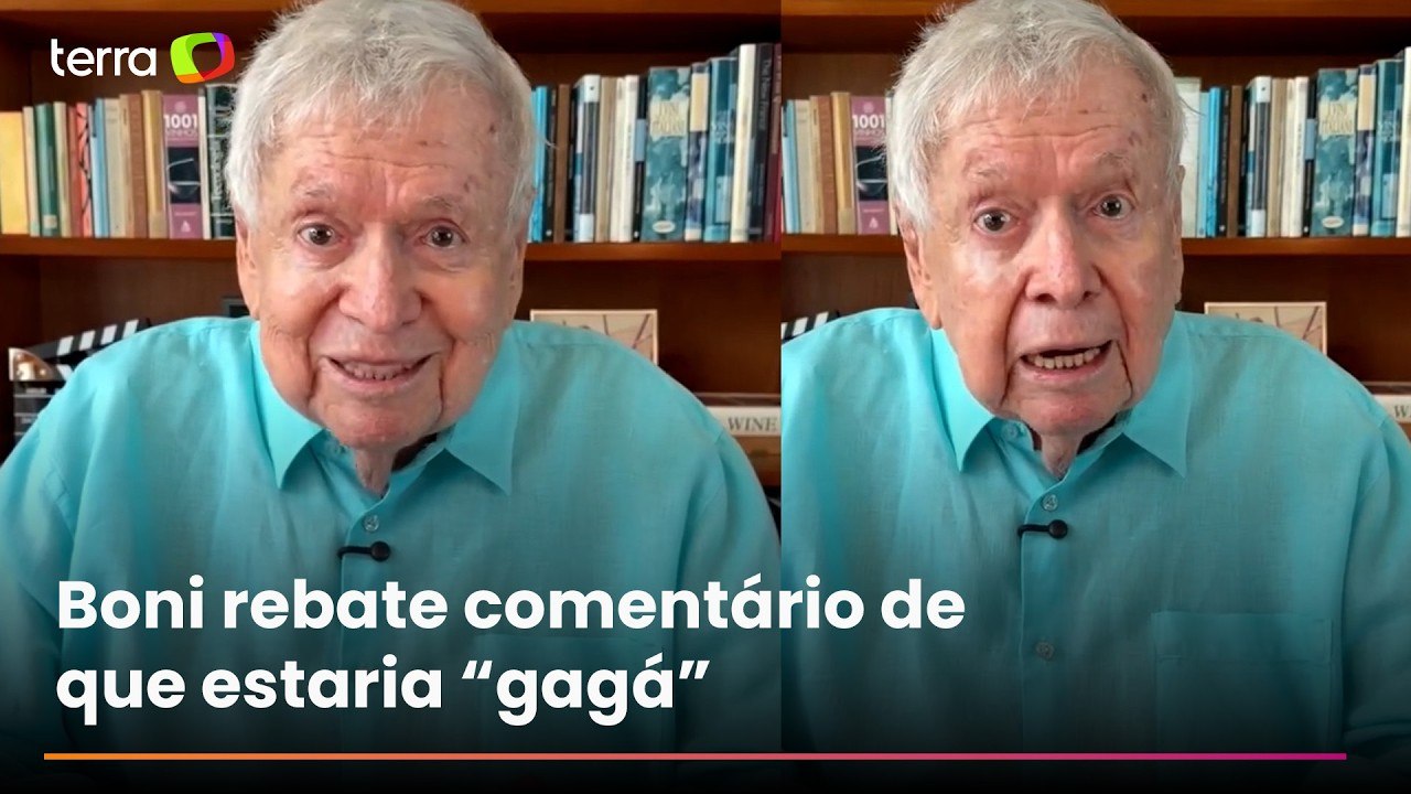 Boni rebate comentário de que ‘está gagá’ nas redes sociais