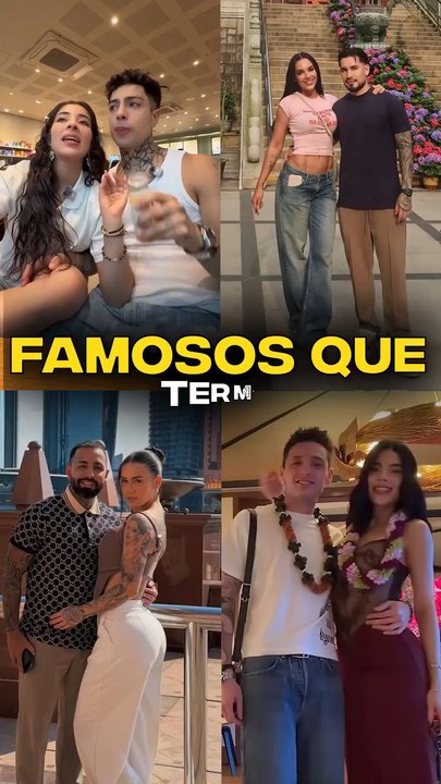 Parejas de famosos que terminaron este 2026