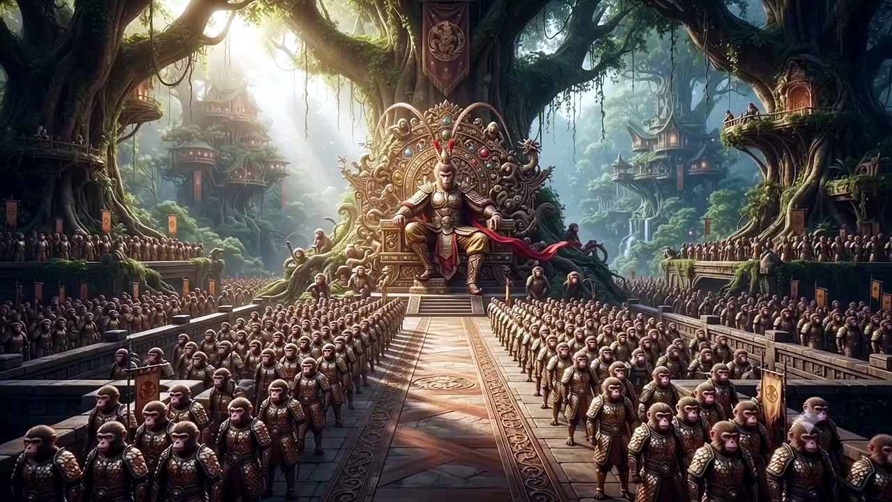 Monkey King vs Dog King | The Ultimate Army War