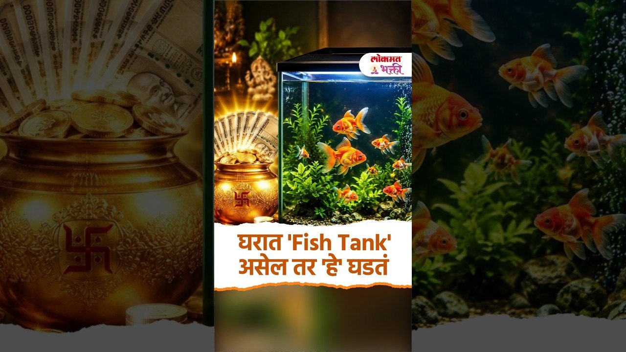 घरात 'Fish Tank' असेल तर 'हे' घडतं | Lokmat Bhakti