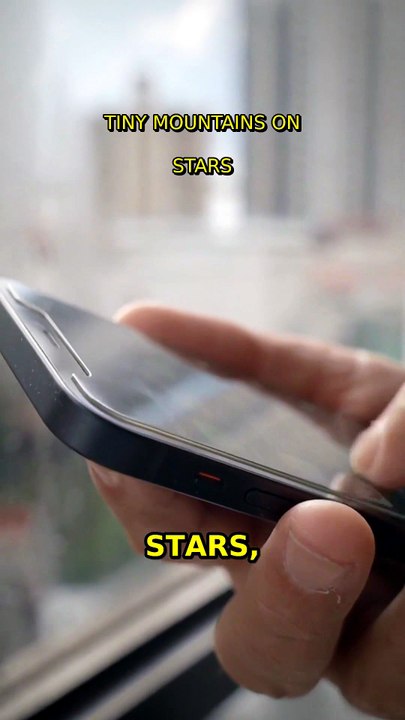 🤯 Tiny Mountains on Stars?