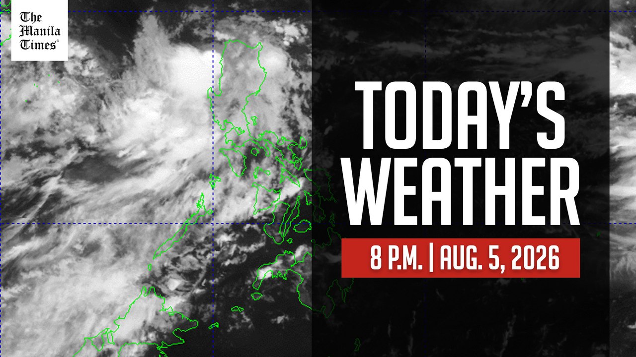 Today's Weather, 8 P.M. | Aug. 5, 2026