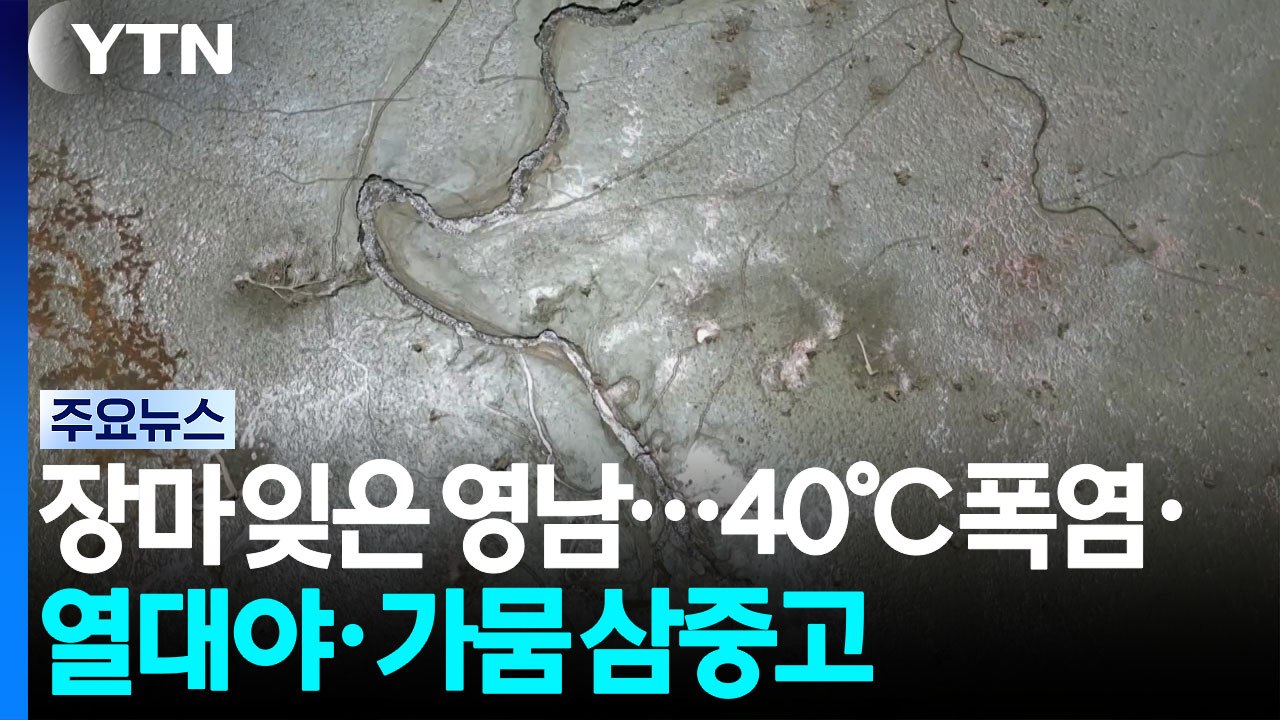 장마 잊은 영남...7월부터 '40℃ 폭염·열대야·가뭄' 삼중고 / YTN