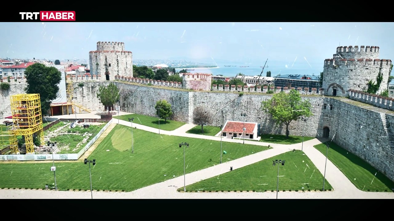 Yedikule Hisarı’ndaki Hazine Kulesi’nde restorasyon sürüyor