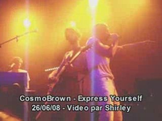 Cosmobrown express yourself madonna cover impro
