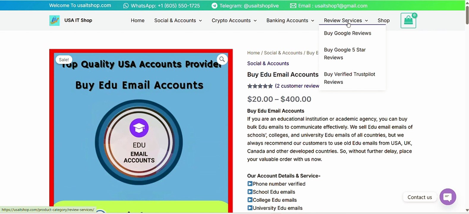 Top 8 Sites To Buy Edu Emails Accounts in 2026