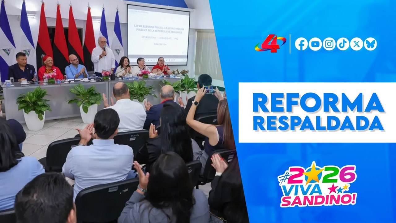 🇳🇮 Comunicadores Sandinistas respaldan la Reforma Constitucional en Nicaragua 📜