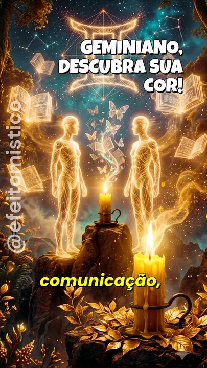 ♊ A VELA QUE ILUMINA A MENTE DE GÊMEOS!