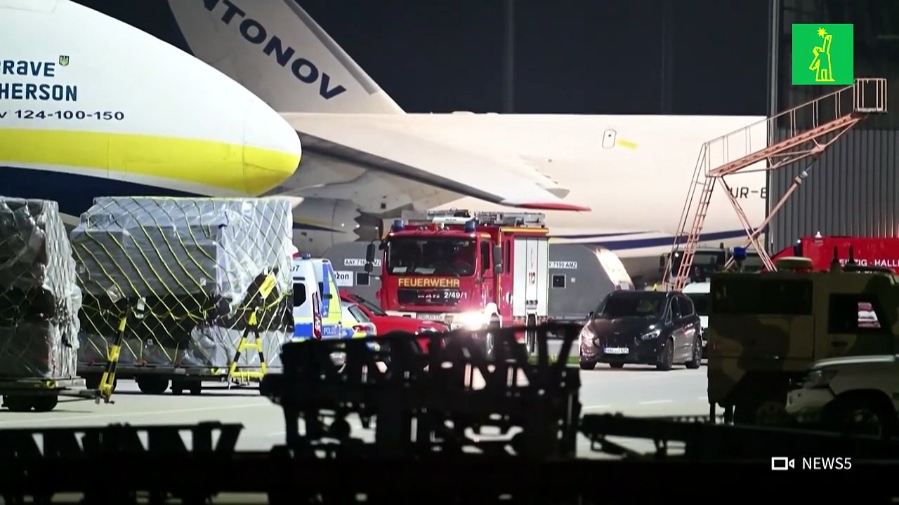 Un dron con un explosivo perturba un aeropuerto en Alemania clave para envíos a Ucrania