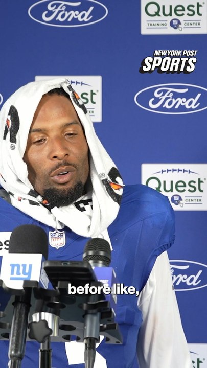 "All I ever wanted to do was win a championship for the New York Giants."