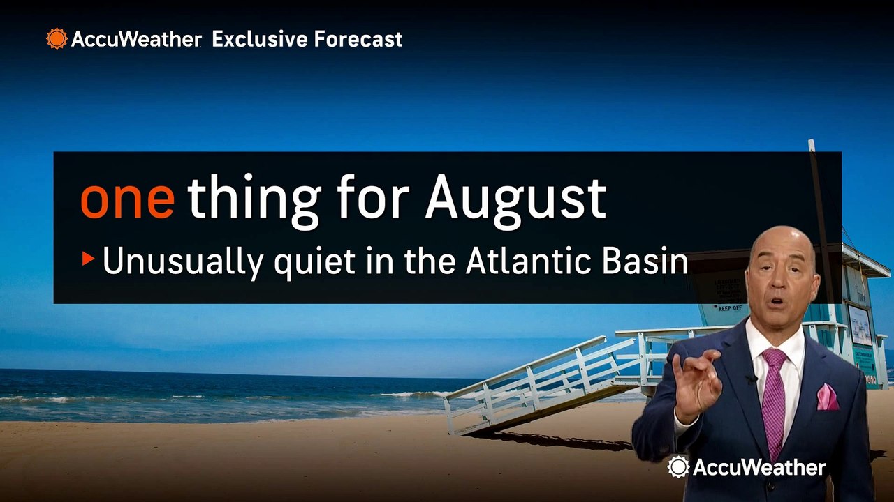 Quiet August expected in the Atlantic Basin