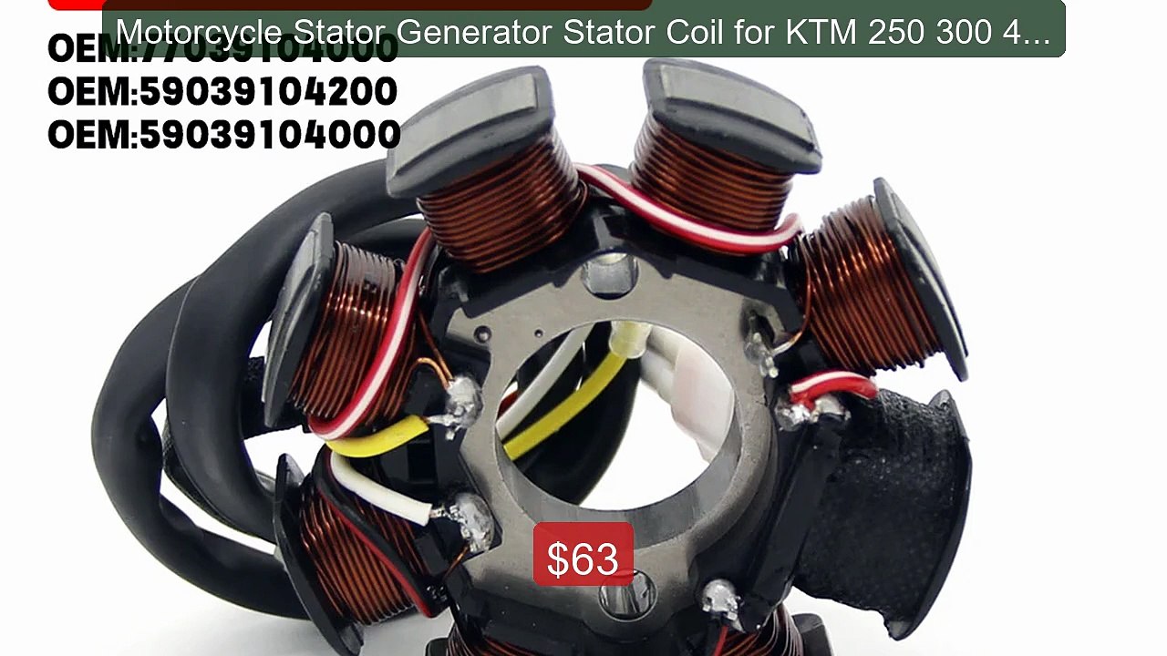 Motorcycle Stator Generator Stator Coil for KTM...