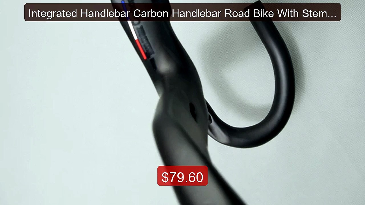 Integrated Handlebar Carbon Handlebar Road Bike...