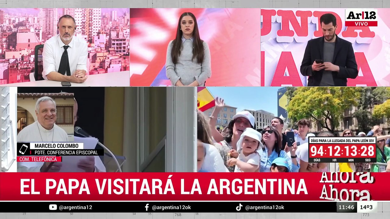 El arzobispo Marcelo Colombo habló de las misas del Papa en Buenos Aires y Luján